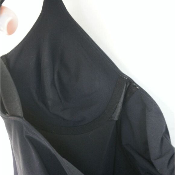 Wacoal 36C Black Women's Shapewear Bodysuit Underwired Bra Clasp Closure EUC - Picture 6 of 7